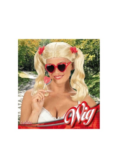 Lolita Party Peruk Kırmızı Kırmızı