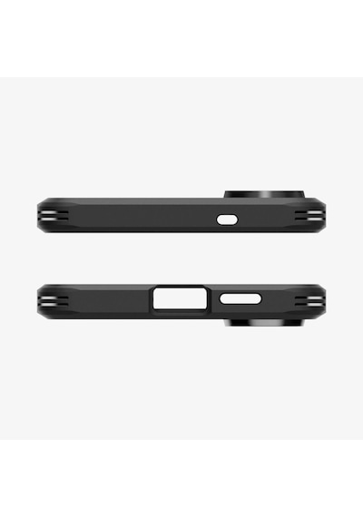 Spigen Samsung Galaxy S25 Edge İle Uyumlu Kılıf Tough Armor Aı Magfit Özellikli Kickstand Black Siyah