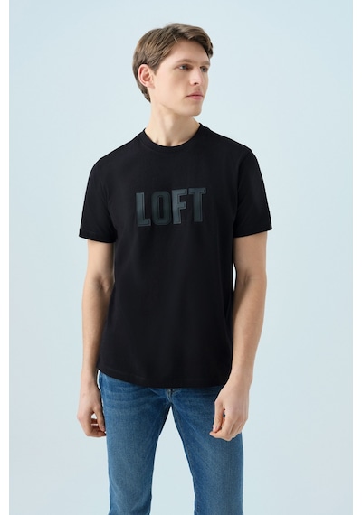 Loft Erkek Tişört Lf2038462 SIYAH