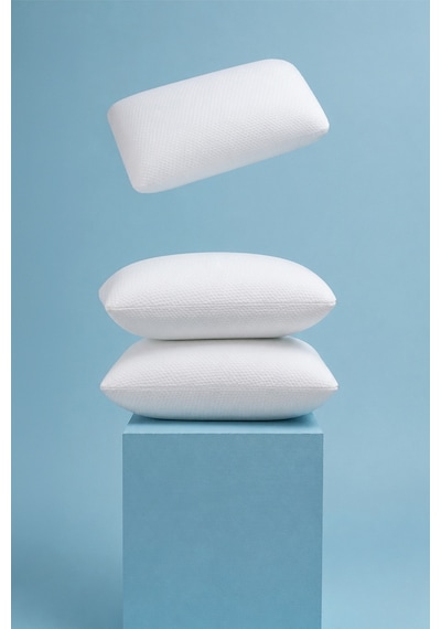 Puffy Resleep Dinç Uyandıran Visco Yastık Beyaz
