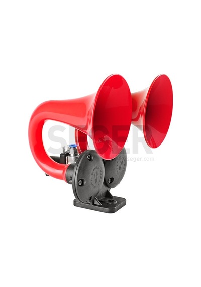 Seger-av Korna Havalı Cıft Borulu Ramhorn / Cıft Boynuz 24v AOD-SEGER 81JH24.000.02K