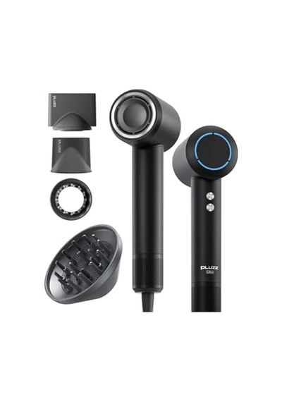 Pluzz X116 Ultra Iyonlu Saç Kurutma Makinesi Ultra Sessiz Ve Hızlı Kurutma Siyah