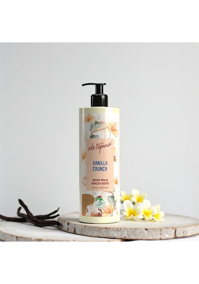 Eda Taşpınar Yoğun Nemlendirici ve Yumuşak Cilt Etkisi Vanilla Crunch Vücut Losyonu 400 ML