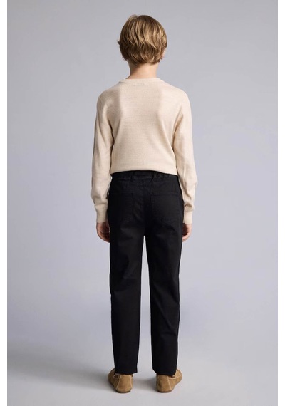 Defacto Gabardin Siyah Erkek Çocuk Pantolon T8850a6/bk81