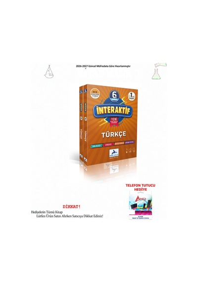 Paraf 6. Sınıf İnteraktif Türkçe Etkinlik Çalışma Kitabı