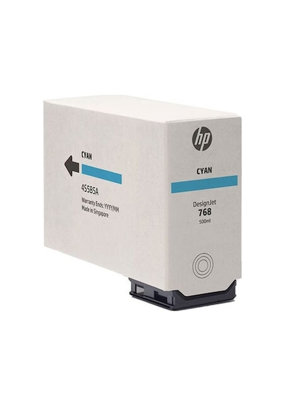 Hp 4s5b5a 768 Mavi Mürekkep Kartuş 500 Ml