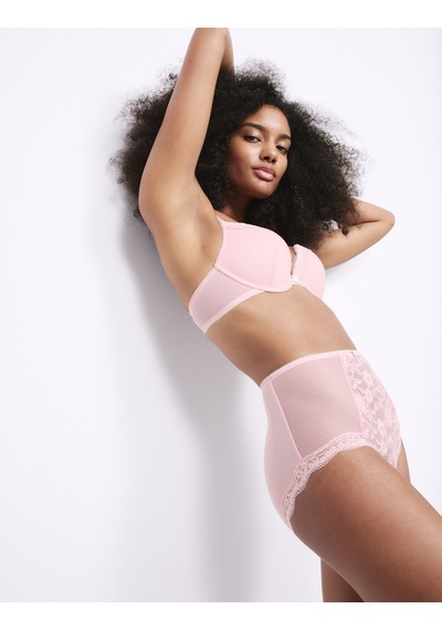 Marks & Spencer Jasmine Dantelli Push Up Sütyen Pembe