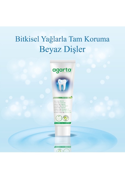 3 Adet Doğal Florürsüz Bitki Özlü Diş Macunu 100 Ml