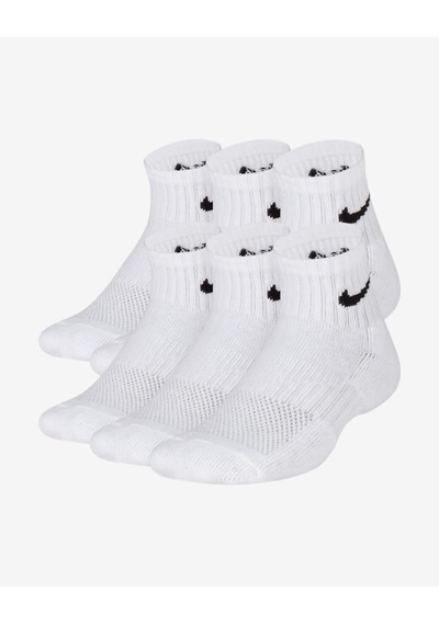 Nike Sx6912-100 Everyday Destekli Bilek Çocuk Çorapları 6 Çift Sıyah