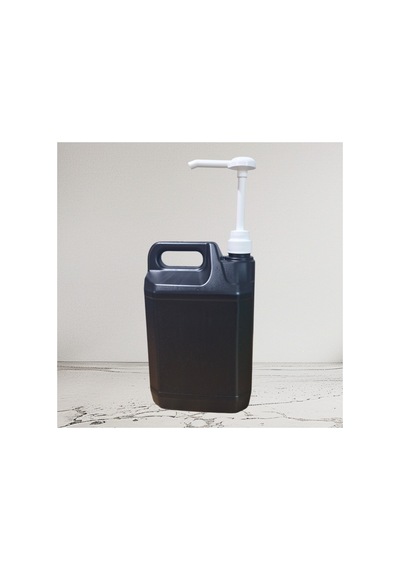 5 Litre Pompalı Bidon/sabunluk Siyah Siyah