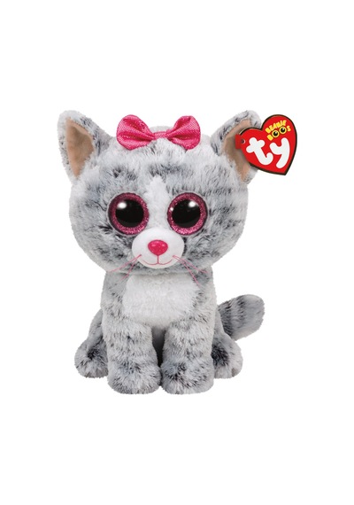 Ty Beanie Boo S Kiki Kedi Peluş 25 Cm Gri
