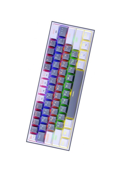 Masada Yer Kaplamayan Küçük Boy Kablosuz Mekanik Klavye Çoklu Işık Modlu Mekanik Klavye Gamer