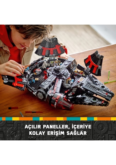 LEGO® Star Wars™ Karanlık Falcon 75389 – 10 Yaş ve Üzeri Star Wars Sevenler için İnşa Edilebilen Oyuncak Araç Yapım Seti (1579 Parça) LEGO® Star Wars™ Karanlık Falcon 75389 – 10 Yaş ve Üzeri Star Wars Sevenler için İnşa Edilebilen Oyuncak Araç Yapım Seti (1579 Parça)