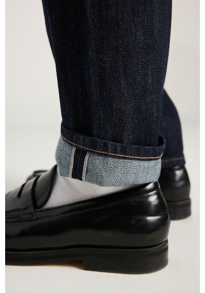 Lee Pamuk Relaxed Fit Geniş Kesim Normal Bel 101z Lacivert Denim Jean Pantolon