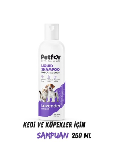 Kedi Ve Köpekler İçin Lavantalı Şampuan 250 Ml