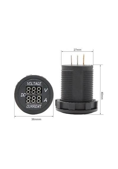 Ic-231e Voltampermetre Pano Tipi 28 Mm