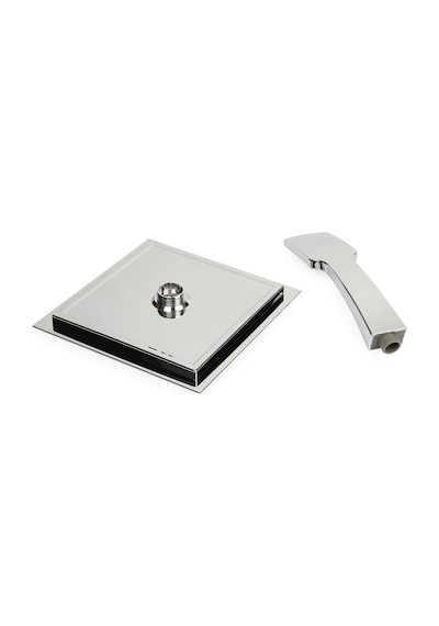 Faumix  Quadro Banyo Tepe Duş Başlığı Başlık Kireç Kırıcılı Sistem (Ikil Diğer