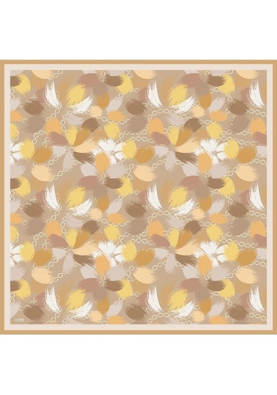 BELLİ % 100 Twill İpek Eşarp 4038dm 01 Çok Renkli