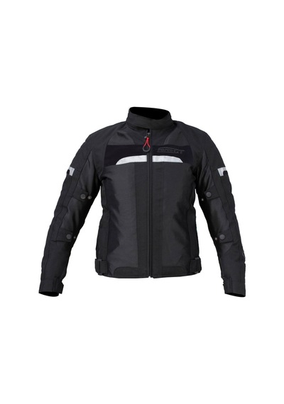 Forte Gt 2001072 İnferno Kadın Motosiklet Korumalı Mont Siyah