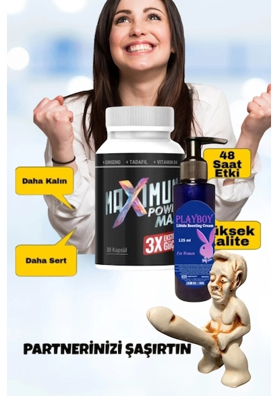 Maximum Power Erkeklere Çok Özel 30lu Libi.do Arttrc Krem Mucize Set