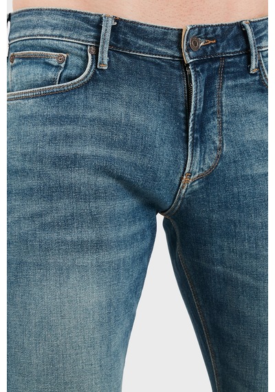 Emporio Armani Pamuklu Slim Fit Kot Pantolon Erkek Kot Pantolon Em000121 Af29662 Mb002 Lacivert Emporio Armani Pamuklu Slim Fit Kot Pantolon Erkek Kot Pantolon Em000121 Af29662 Mb002 Lacivert