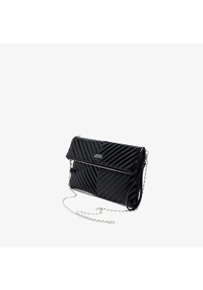 Portföy Çantası Kadın Silver Polo Sp1134-m211 Sılver Polo Portföy & Clutch Kırışık Siyah-kırışık Siy