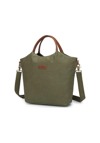 Smart Bags Kanvas Kadın Omuz Çantası Smk Kn-1332 Haki