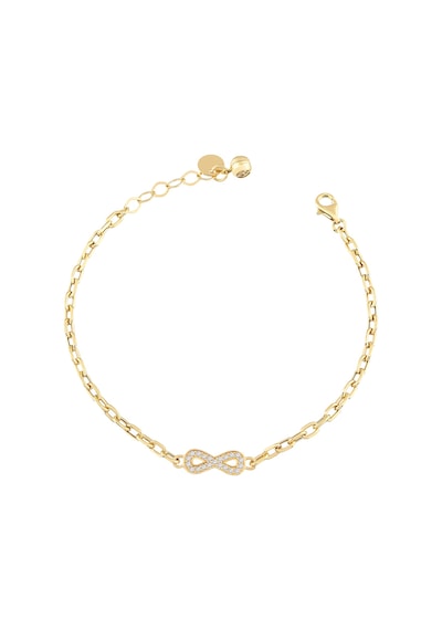 Debora Jewelry 14 Ayar Altın Sonsuzluk Ataç Modeli Bileklik