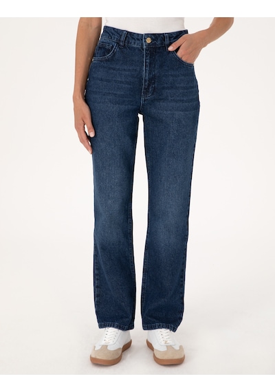 Pierre Cardin Kadın İndigo Pantolon Jean 50313247-vr028 Indigo