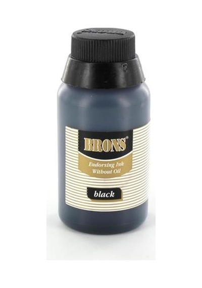 Brons Istampa Mürekkebi Yağlı 30 Cc Siyah Br-314