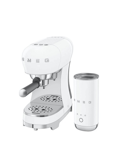 Smeg ECF12WHEU Süt Köpürtücülü Manuel Espresso Makinesi