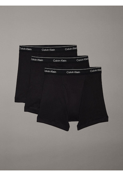 Calvin Klein Erkek Siyah Boxer Brief 3 Pk-7692 Siyah