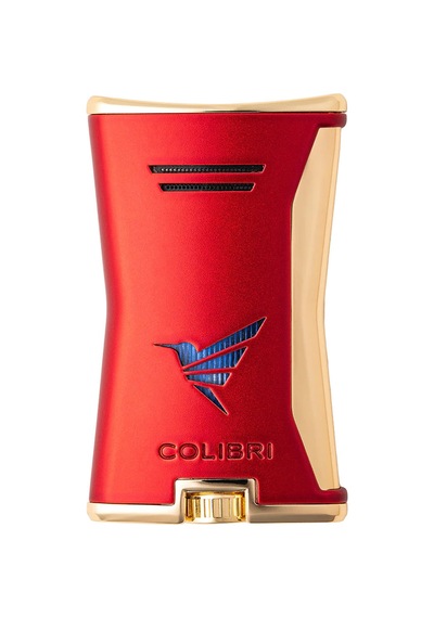 Colibri Tek Torch Pürmüz Kırmızı Slim Puro Çakmağı Tr8759