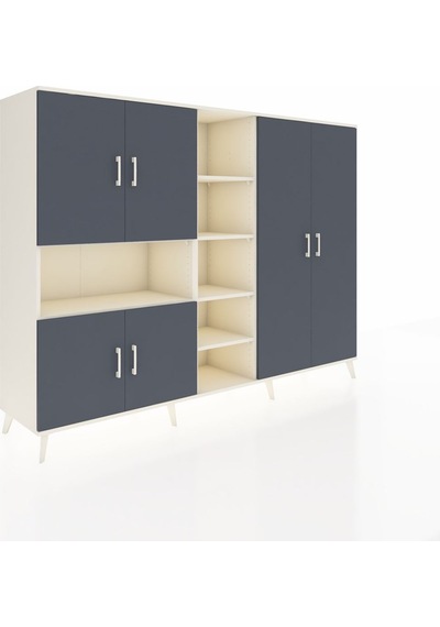 Hyperion Dolap 13 Raflı 6 Kapaklı 220x44x163 Aytaşı-antrasit/ayta Aytaşı-antrasit/aytaşı Hyperion Dolap 13 Raflı 6 Kapaklı 220x44x163 Aytaşı-antrasit/ayta Aytaşı-antrasit/aytaşı
