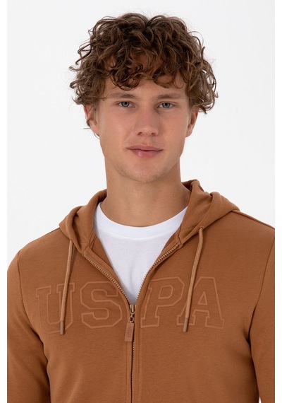 U.s. Polo Assn. Erkek Hırka Örme 50313719-vr233 Bisküvi