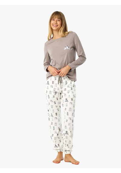 Blackspade Kadın Pijama Takımı 52265 - Vizon