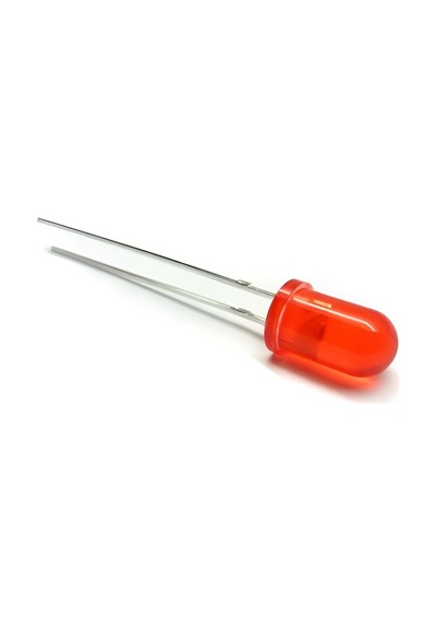 Led 5mm Kırmızı 10 Adet Pcs