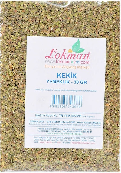 Kekik 30 Gr Paket - Elwm-332027