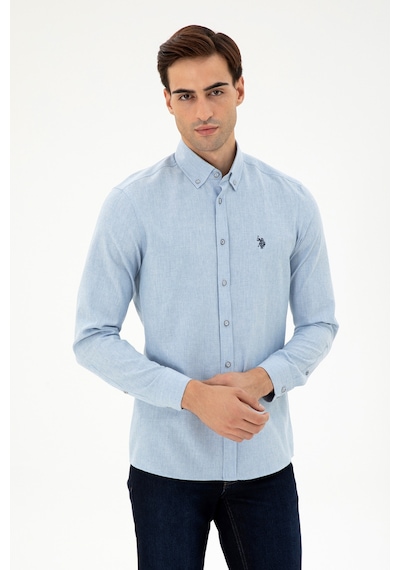 U.s. Polo Assn. Erkek Açık Mavi Gömlek Basic 50296757-vr003 Açık Mavi U.s. Polo Assn. Erkek Açık Mavi Gömlek Basic 50296757-vr003 Açık Mavi