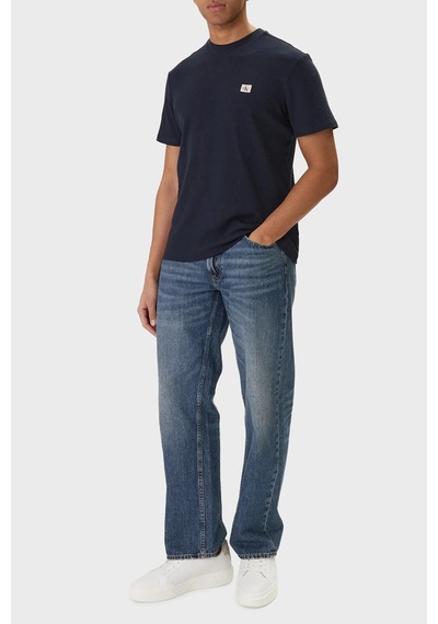 Calvin Klein Erkek T Shirt Lv04rd008g Cef Lacivert Lacivert