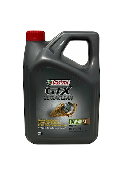 Castrol 10W-40 Ultraclean A/B Motor Yağı 4 L