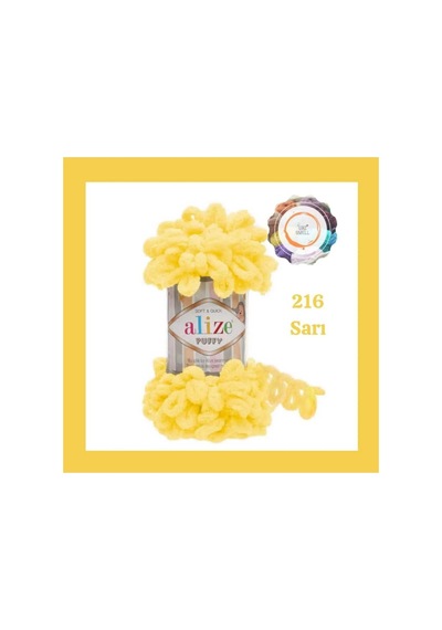Puffy El Örgü Ipliği Büyük Ilmek 216 Tekli - 100 Gr. 9 Mt. Parmak Ipi, Battaniye Ipi