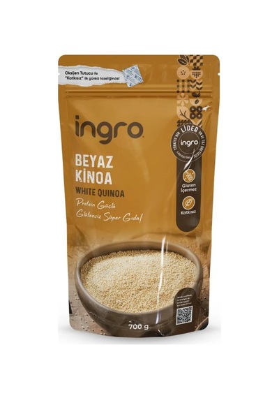 İngro Glutensiz Beyaz Kinoa 500 Gr