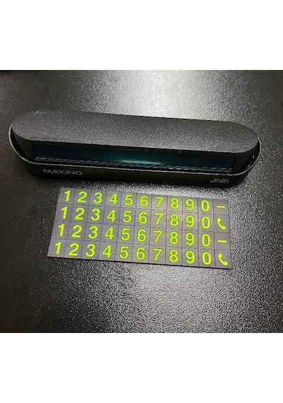 Subzero Torpidoya Yapışan PG22 Araç Park Teli Numaratör Telefon Kartı