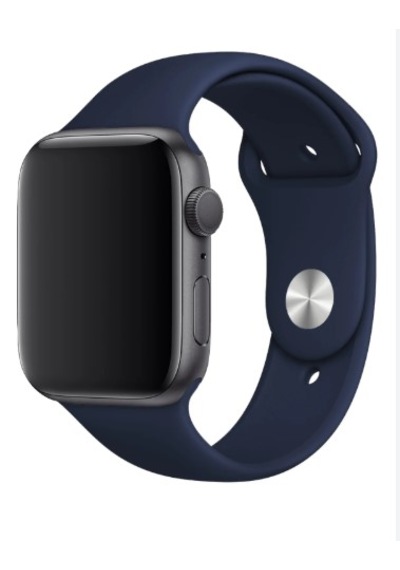 Apple Uyumlu  Watch Silikon Kordon 38-40-41mm Lacivert
