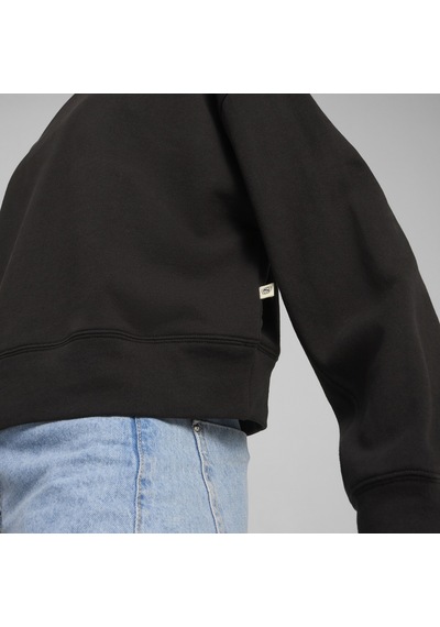 Puma Downtown Re:collectıon Crew Siyah Kadın Sweatshirt