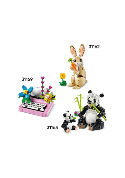 LEGO® Creator 3’ü 1 Arada Oyunbaz Kedi 31163 - 8 Yaş ve Üzeri Çocuklar için Yaratıcı Oyuncak Yapım Seti (407 Parça)