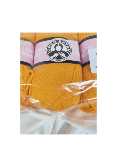 Lux Baby Portakal Kabuğu El Örgü İpi Art No:3010 - Nm:3.4 - 100gr. 340mt. 3 Adet - Renk: 139