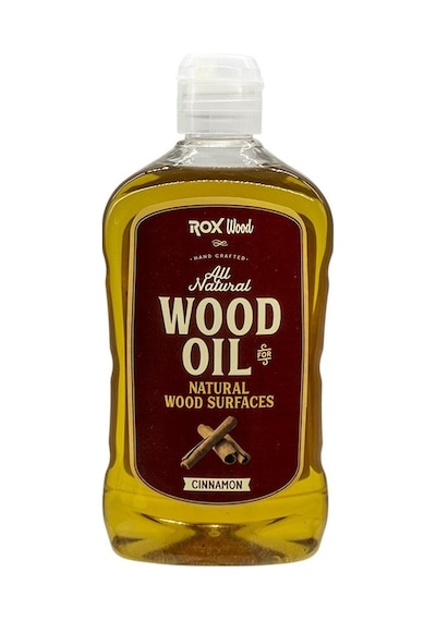 Rox Wood 0121 Tarçınlı Doğal Ahşap Yağı 500  Ml