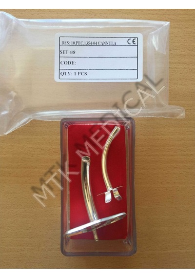 Gümüş Kanül Set (4/8)